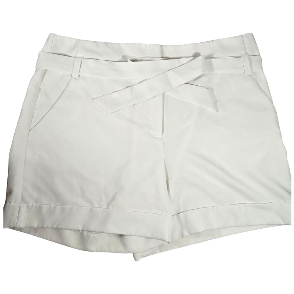 Cooper & Ella High Waist Cream Shorts Size XL